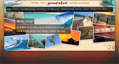 Desktop Screenshot of gnaraloo.com